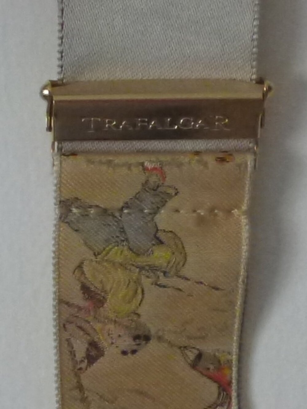 Vintage Trafalgar Limited Edition Silk Braces Chinoiserie Kite Print Suspenders - Picture 5 of 6